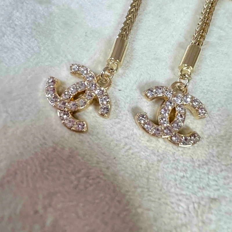 95新 Chanel/香奈儿 零件一对/ 乱乱子中古/103597不支持鉴定