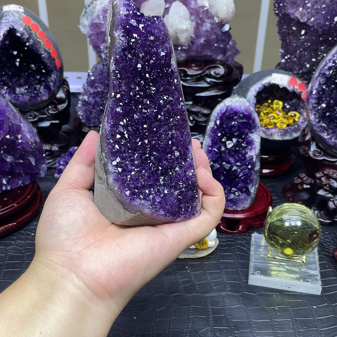 未镶嵌紫晶大型摆件（非配饰）