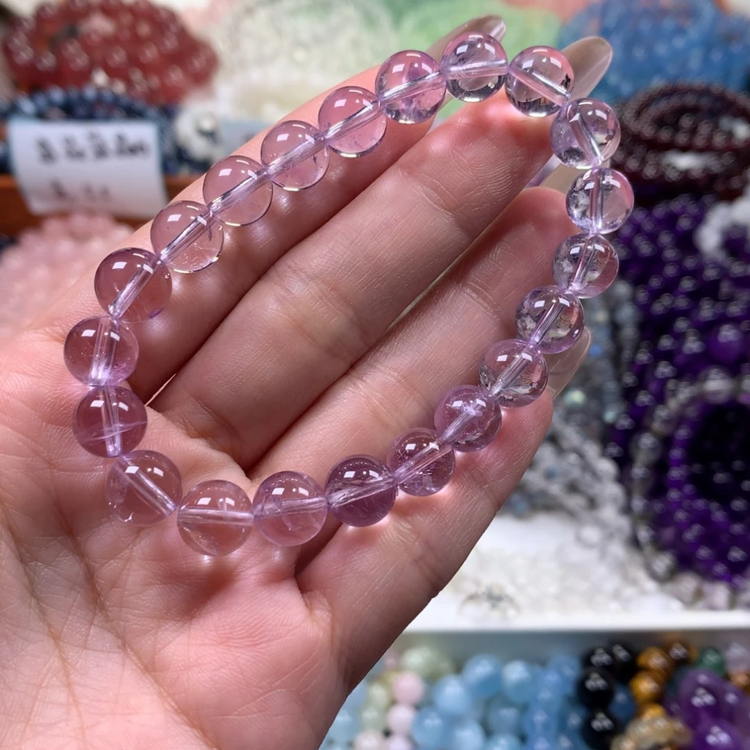 手链水晶未镶嵌波紫卡9+