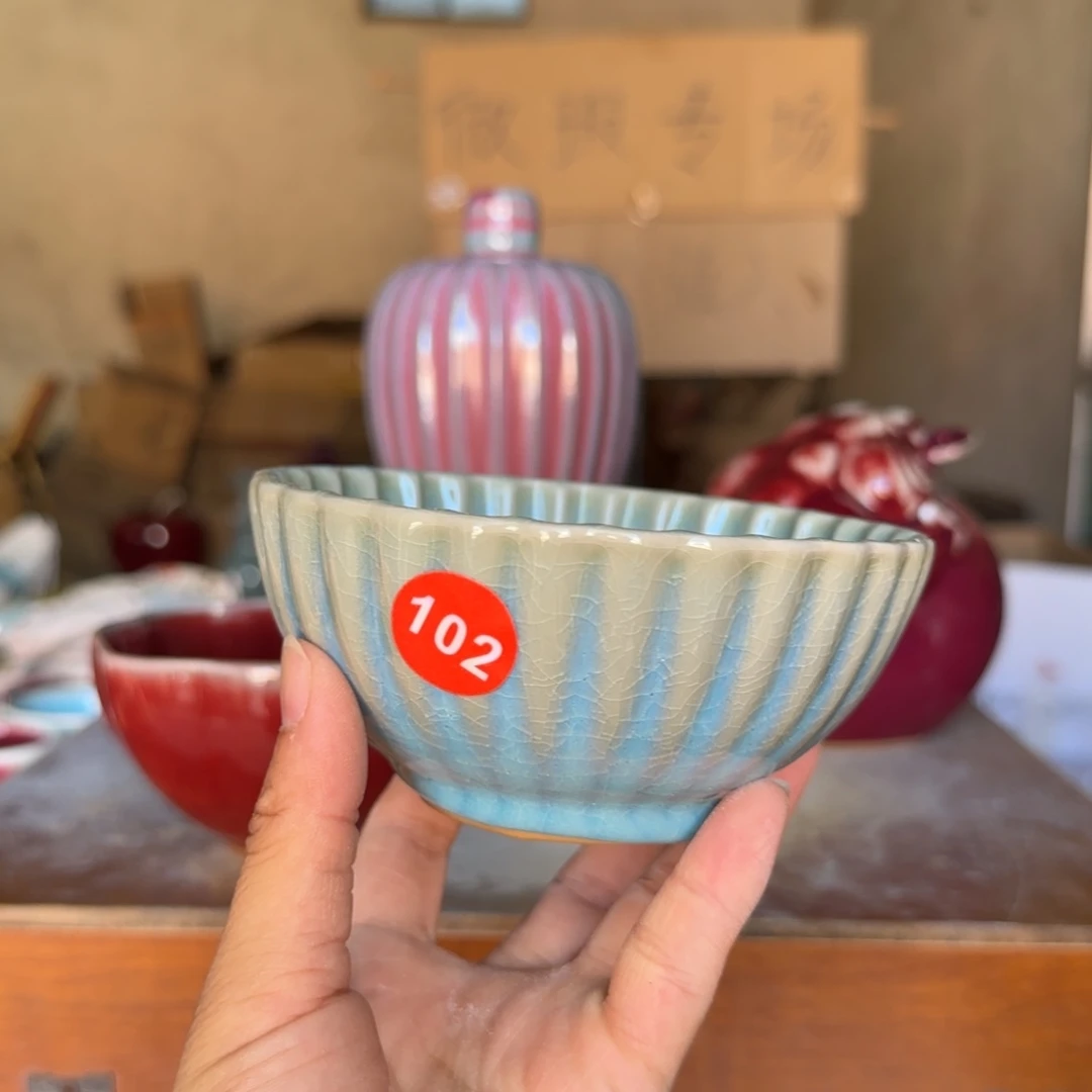 摆件郑家钧瓷摆件微瑕