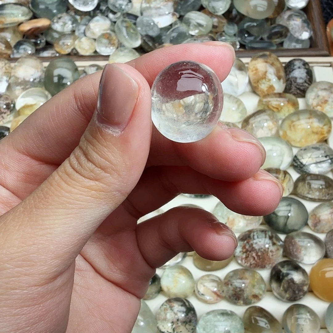 珠宝半成品水晶未镶嵌