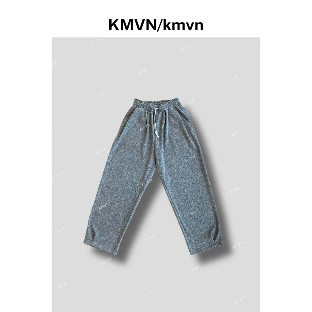 【无洛】2024秋冬男装新款时尚百搭阔腿卫裤