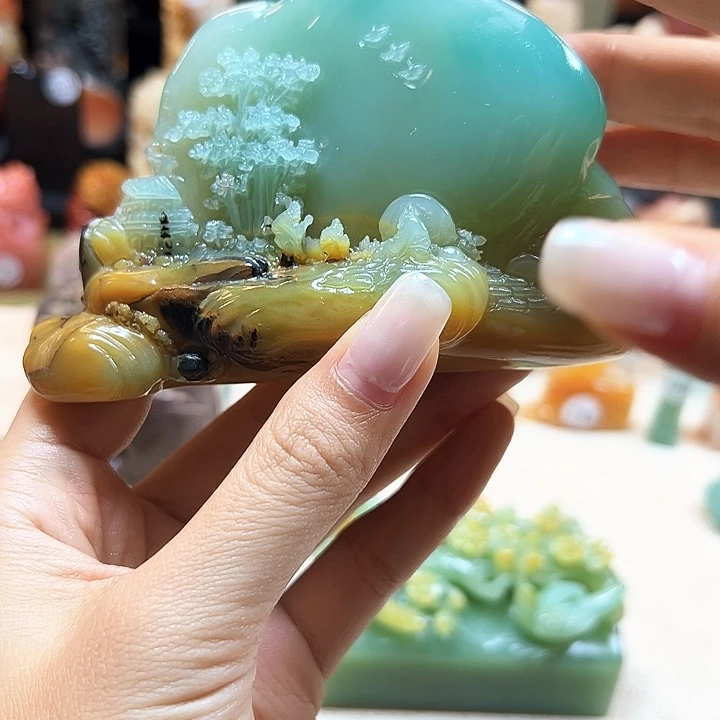 7***8印石昌化石寿山石雕刻