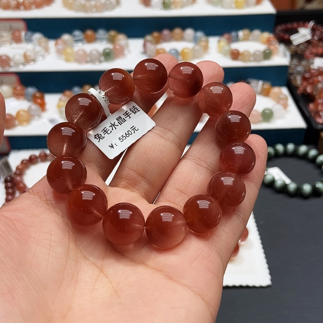 欧***张未镶嵌手链水晶水晶14