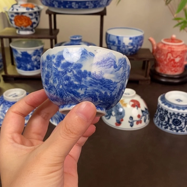 景德镇陶瓷手工手绘