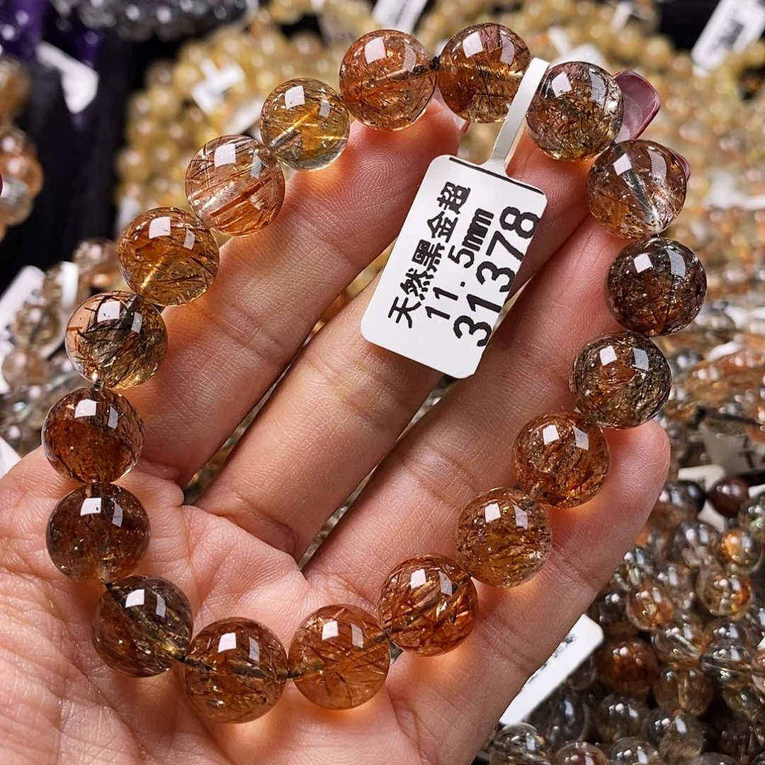 水晶手链未镶嵌我