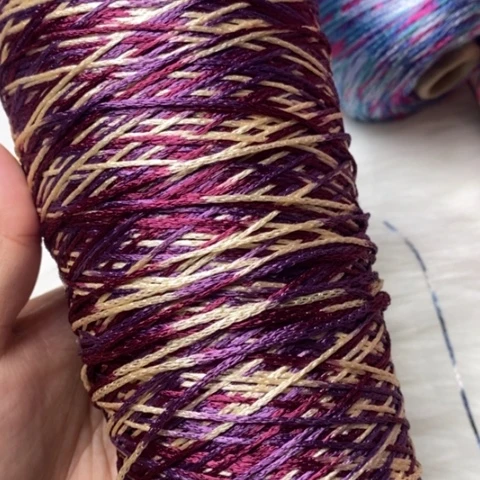 铜氨纤维7两半紫色