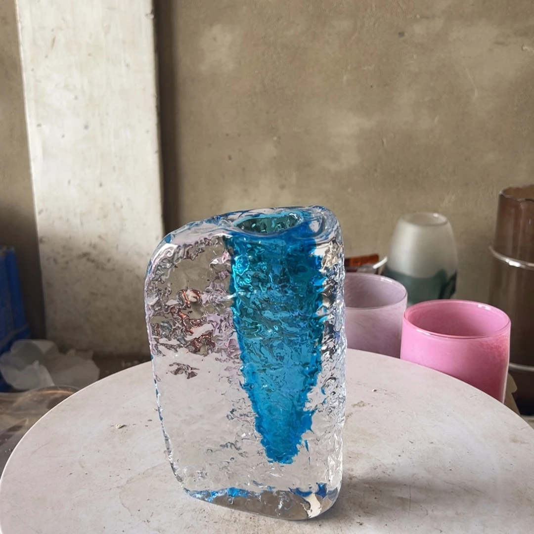 弘扬琉璃花器高度20