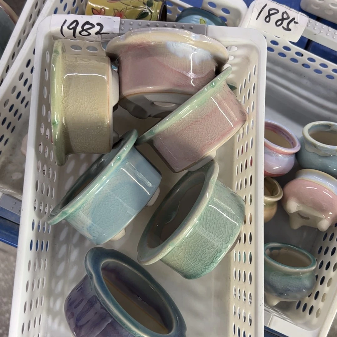 陶瓷陶瓷多肉花盆@@1982