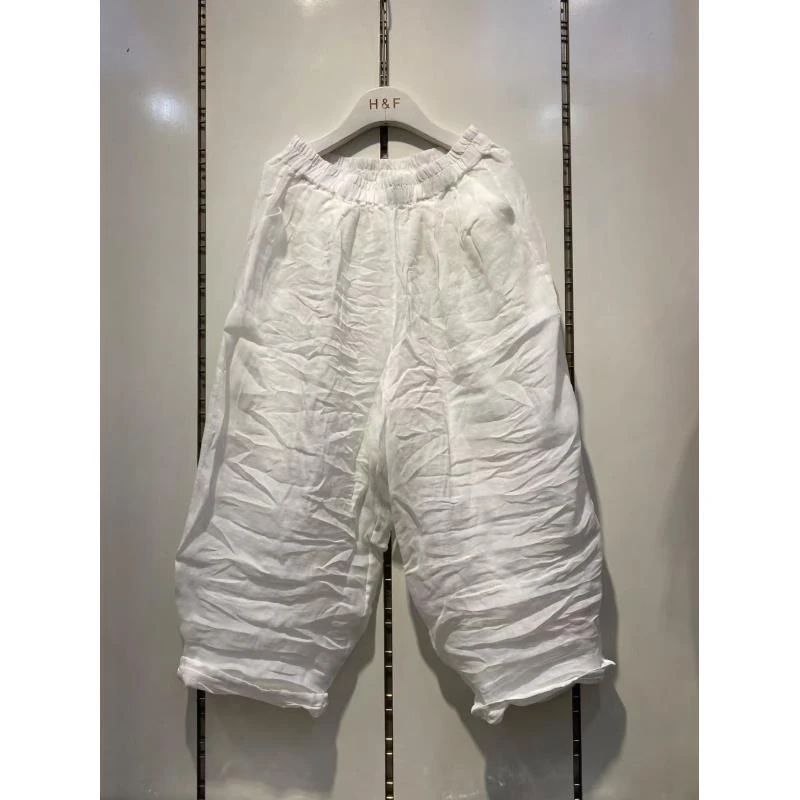 862苎麻双层老爹裤 三色 均码90-160斤
