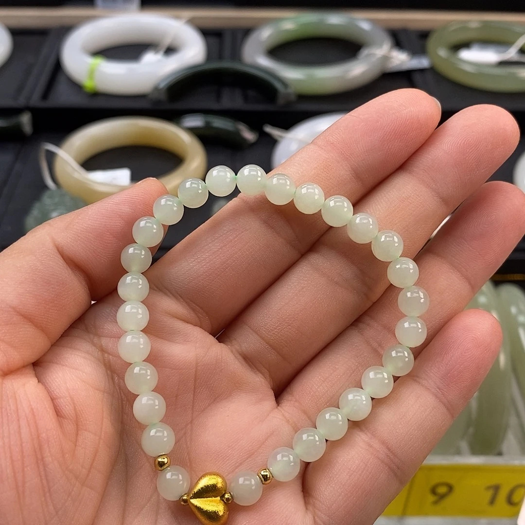 未镶嵌手串和田玉