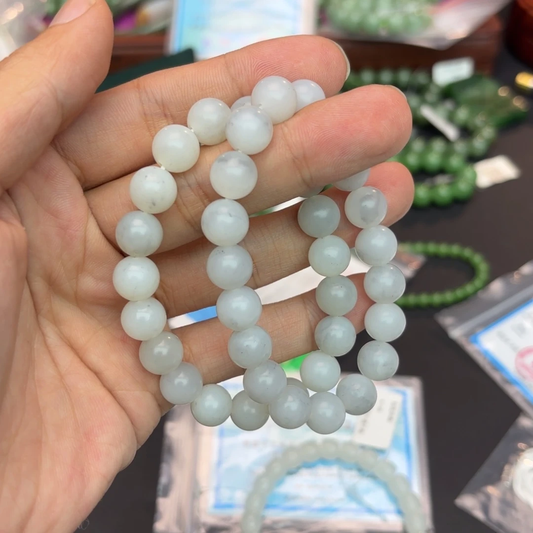 和田玉手串拍一发一多样性未镶嵌