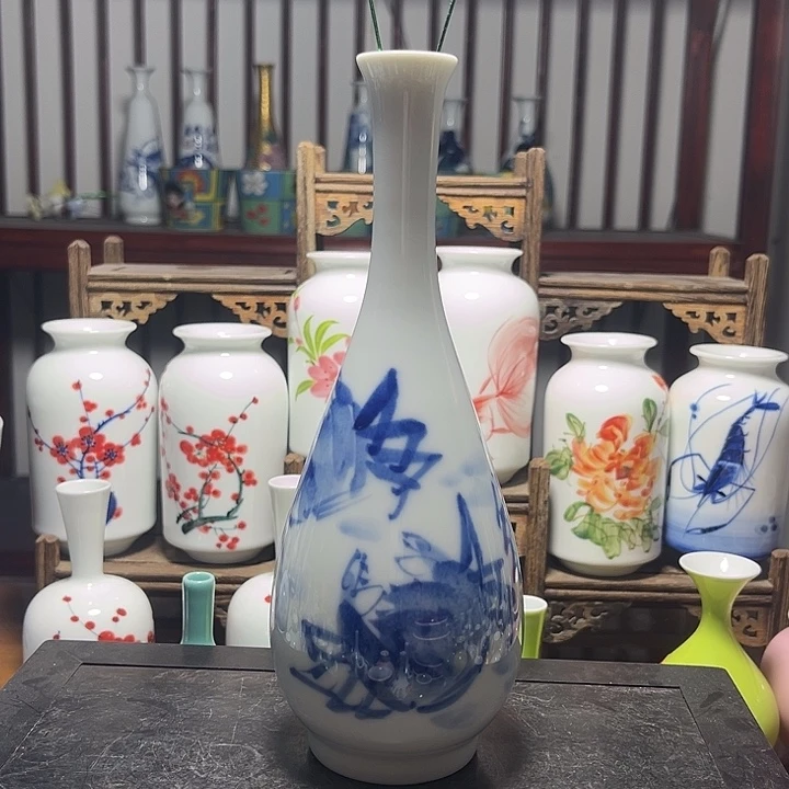 陶摆件景德镇陶瓷高19.5cm