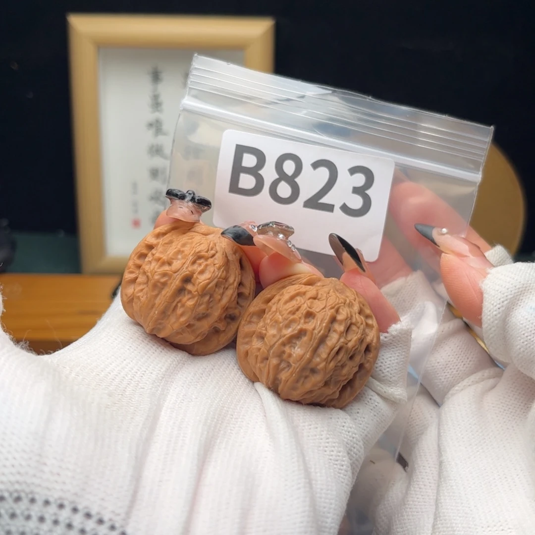 把件文玩核桃34龙胆b823