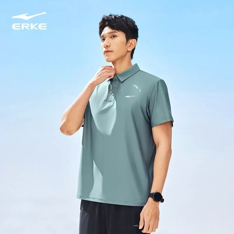 【云昊专属】鸿星尔克防晒T恤POLO衫干短袖-51225203004-ly