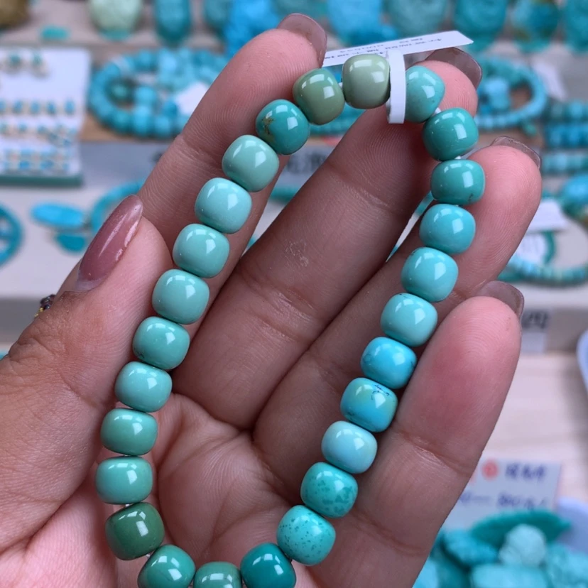 【闪购商品】绿松石未镶嵌老型卡7.5