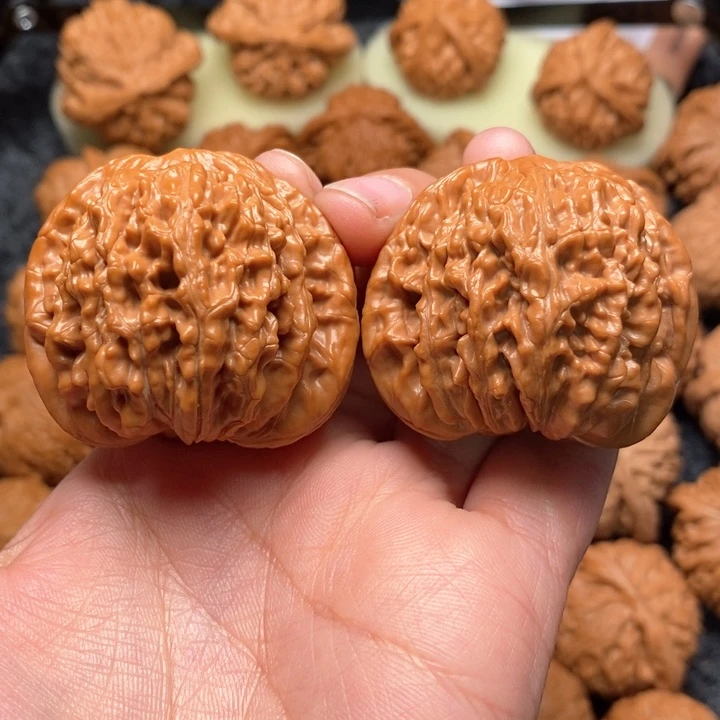 文玩核桃把件玺**品精品四座楼44