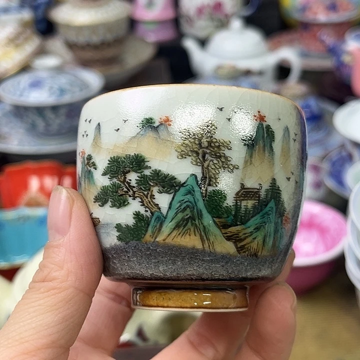 摆件景德镇陶瓷老厂瓷61