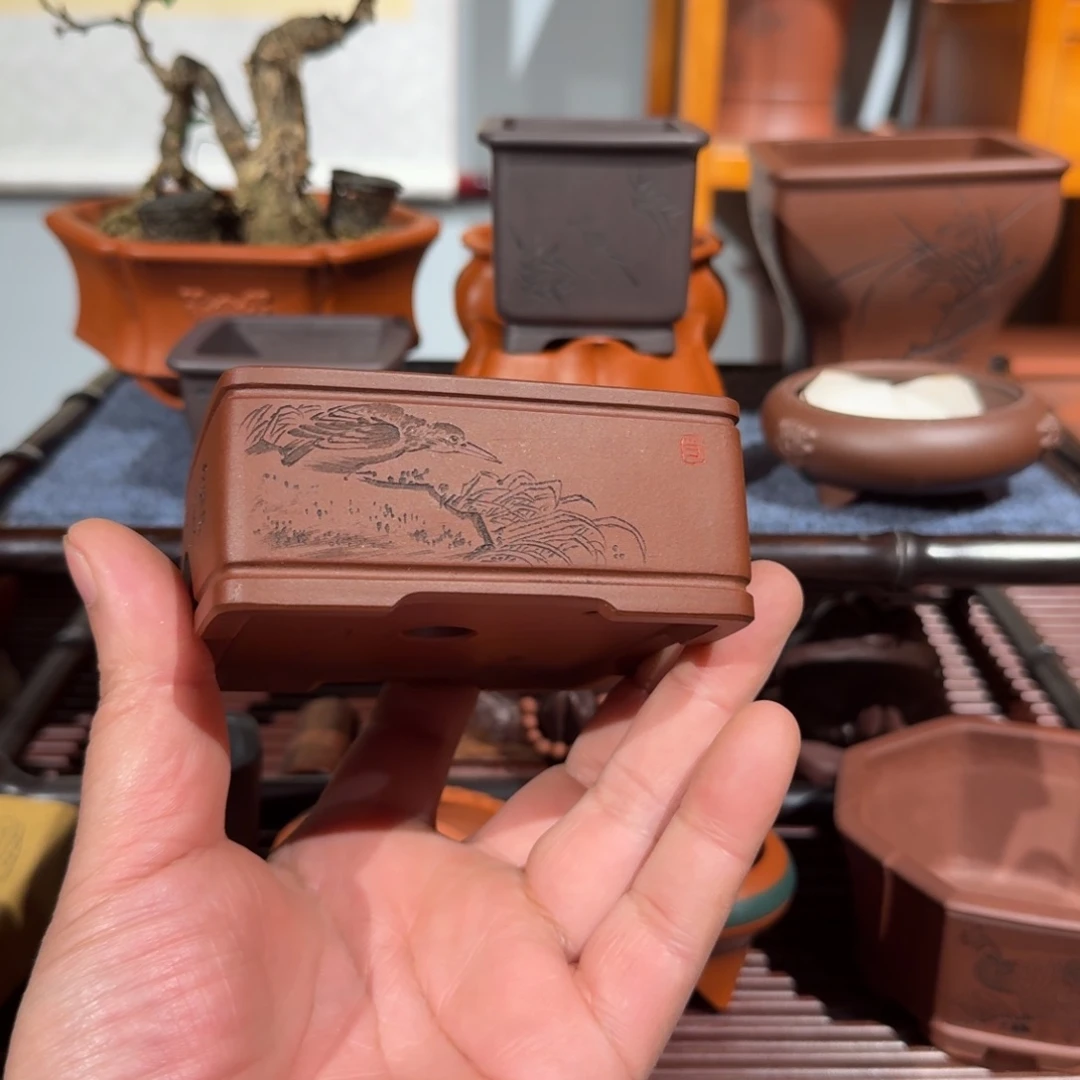 花盆紫砂原矿紫泥