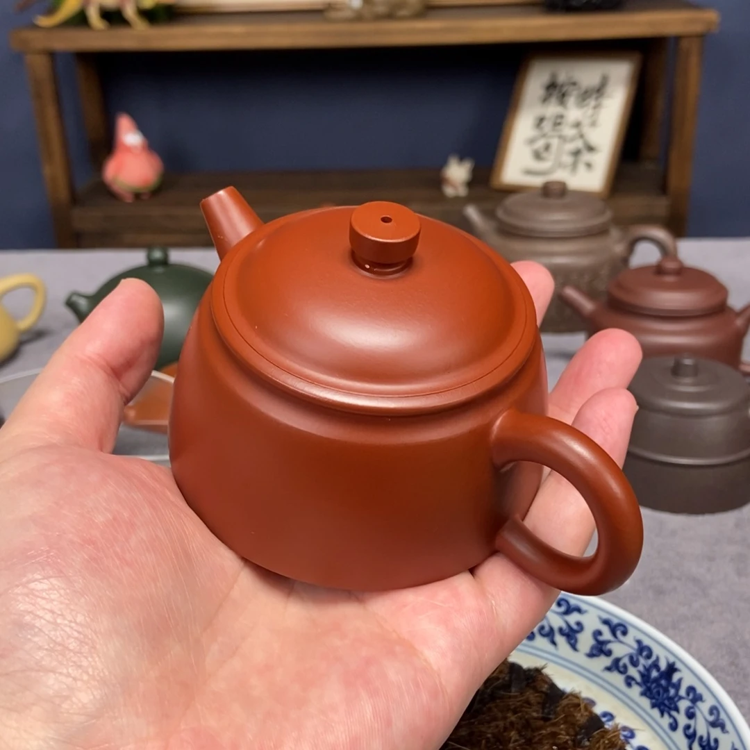 茶壶紫砂金钟紫砂壶