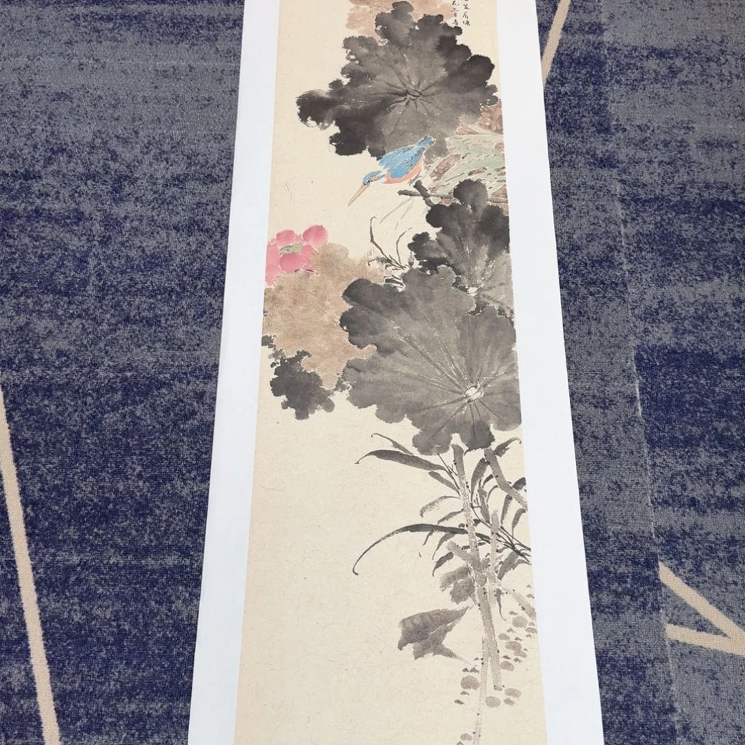 国画国画作品山水花鸟纯手绘