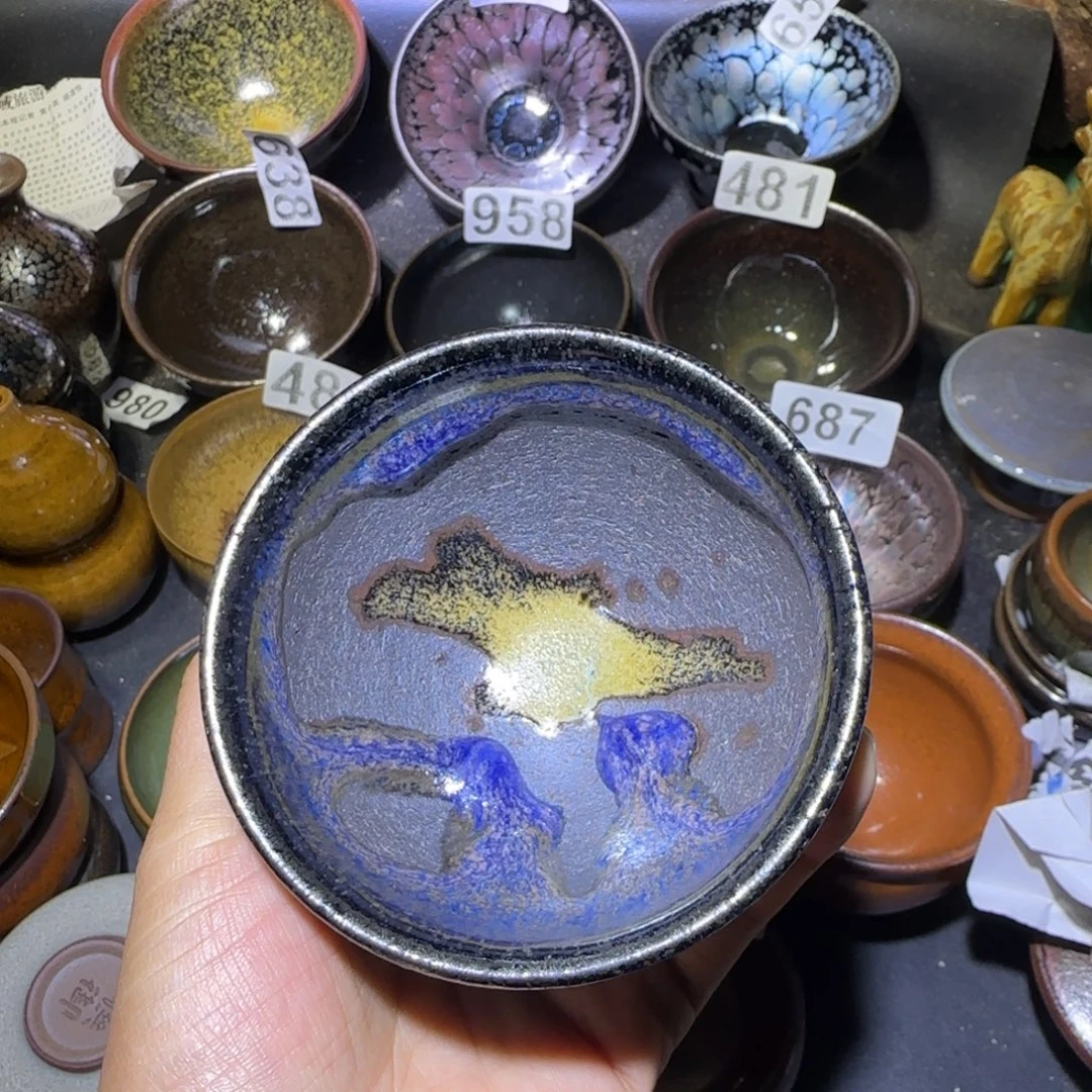 茶盏福建盏茶器束口