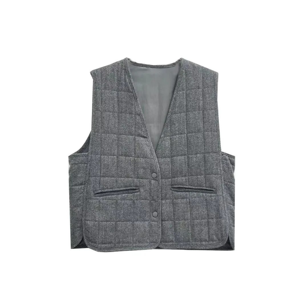 2025冬季女生新款设计师款马甲 SFNA00009042