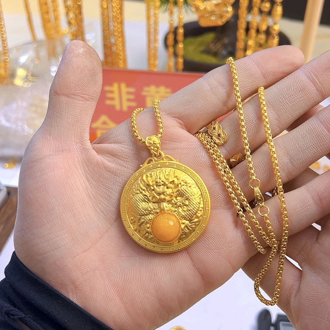 铜合金无龙牌吊坠