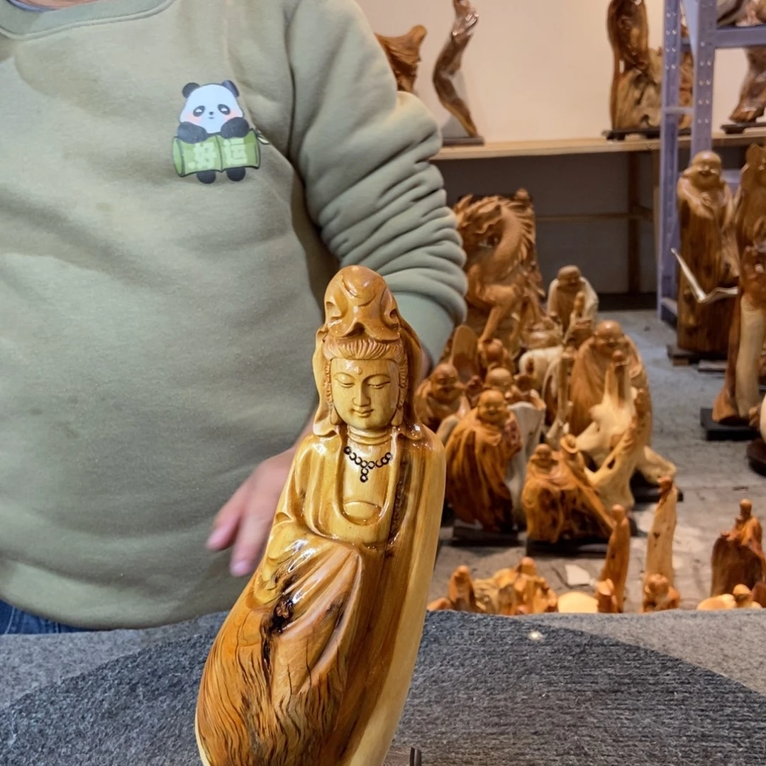 柏木（崖柏）太行崖柏根雕摆件