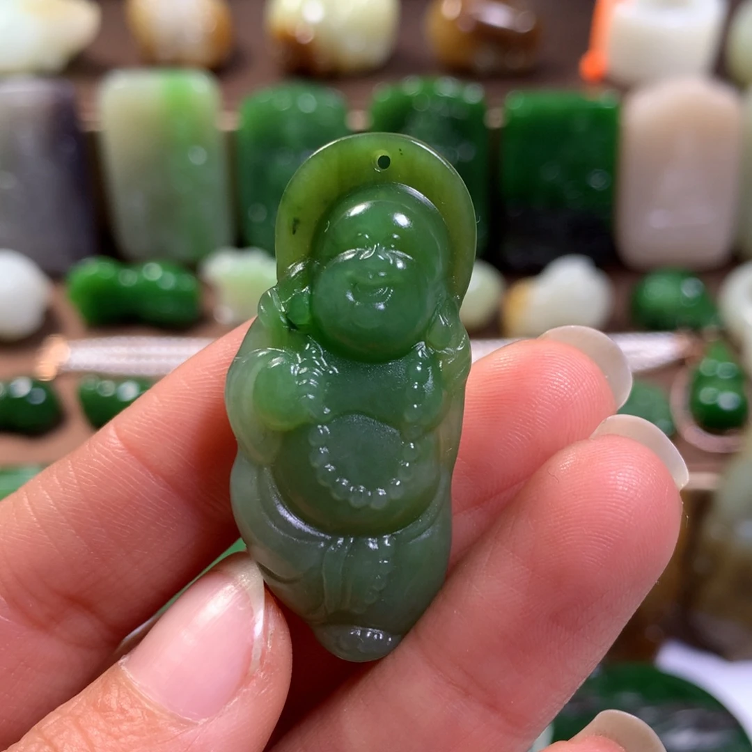 和田玉挂件未镶嵌