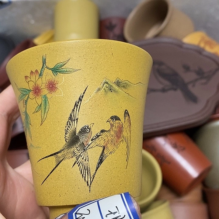 茶杯紫砂瑕疵不退不换