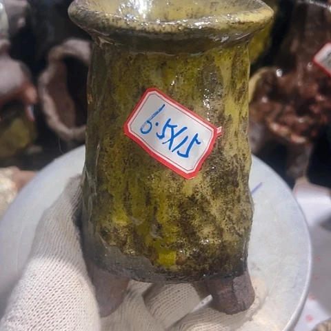 粗陶花盆手工花盆制作