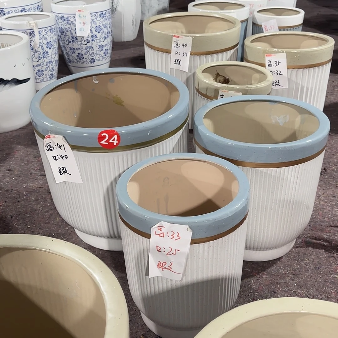 三拼小高脚蓝一套三微瑕