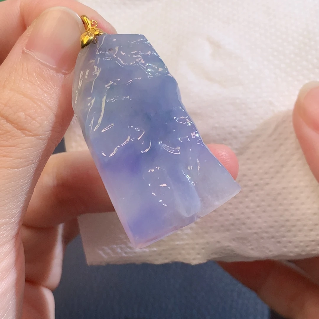 翡翠未镶嵌吊坠(不含链)53