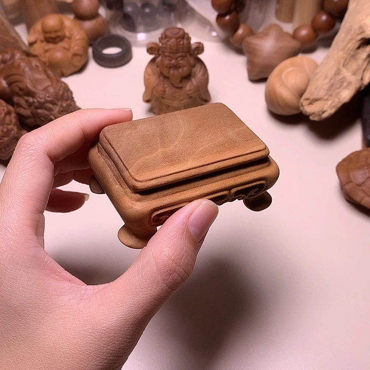 檀香木无事牌檀香底座