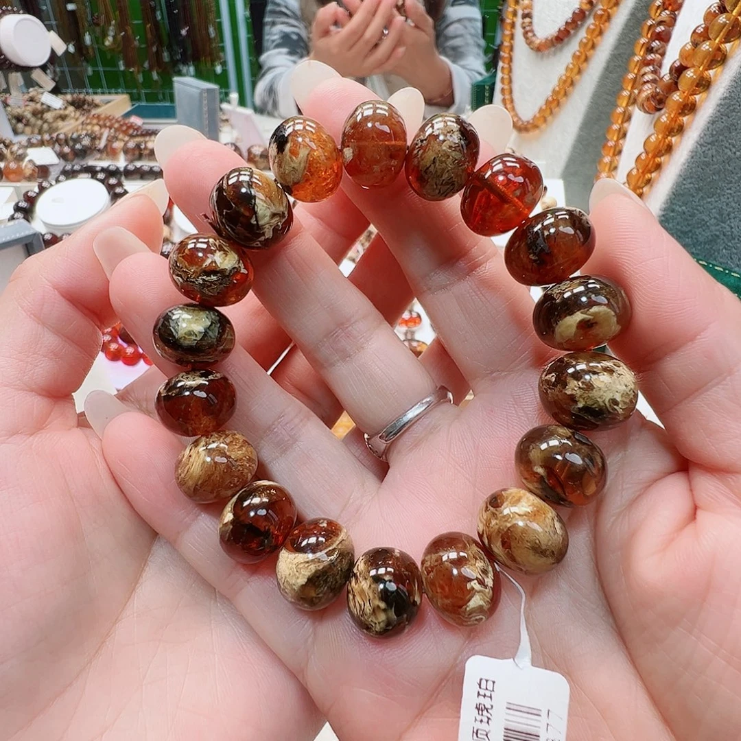 晚***6琥珀未镶嵌裸石抚顺琥珀14溶洞