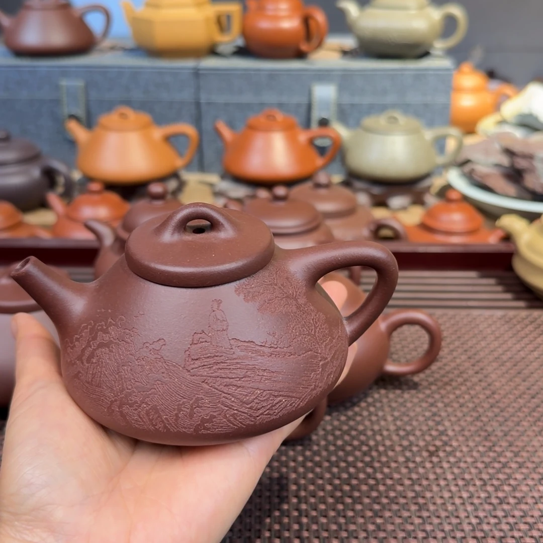 茶壶底槽青200毫升左右