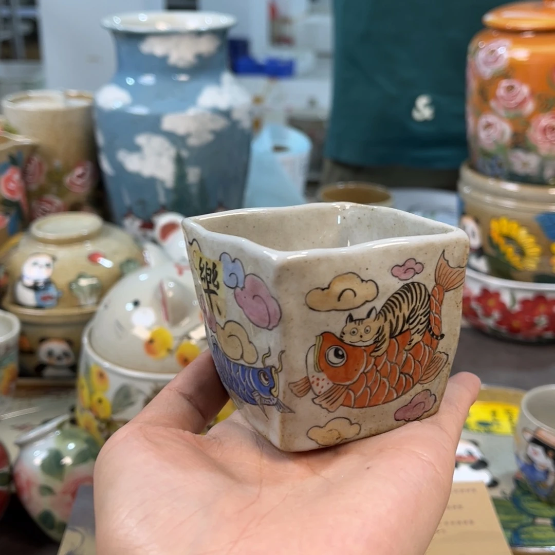 景德镇陶瓷手工杯