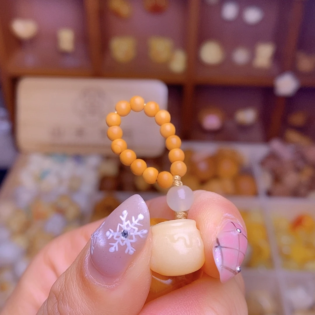 吊坠猴头核桃小蜜罐提溜