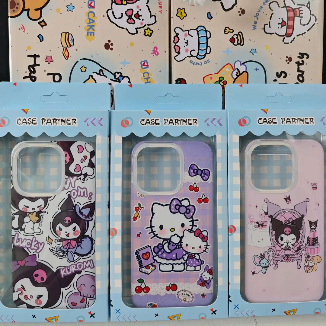 九块九三个手机壳14PROMAX 可爱IMD双层亮面壳适用于苹果国产型号