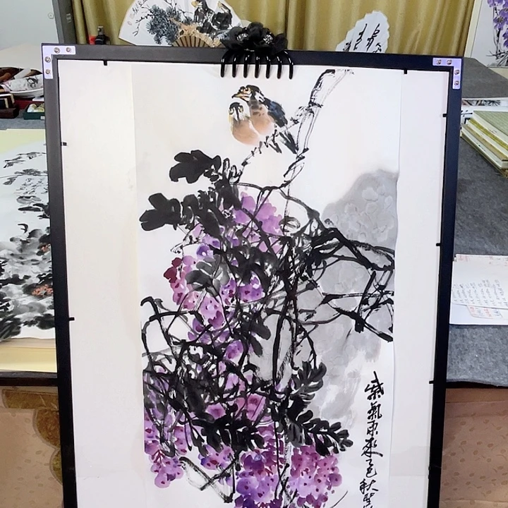 国画张圣敏先生纯手绘作品
