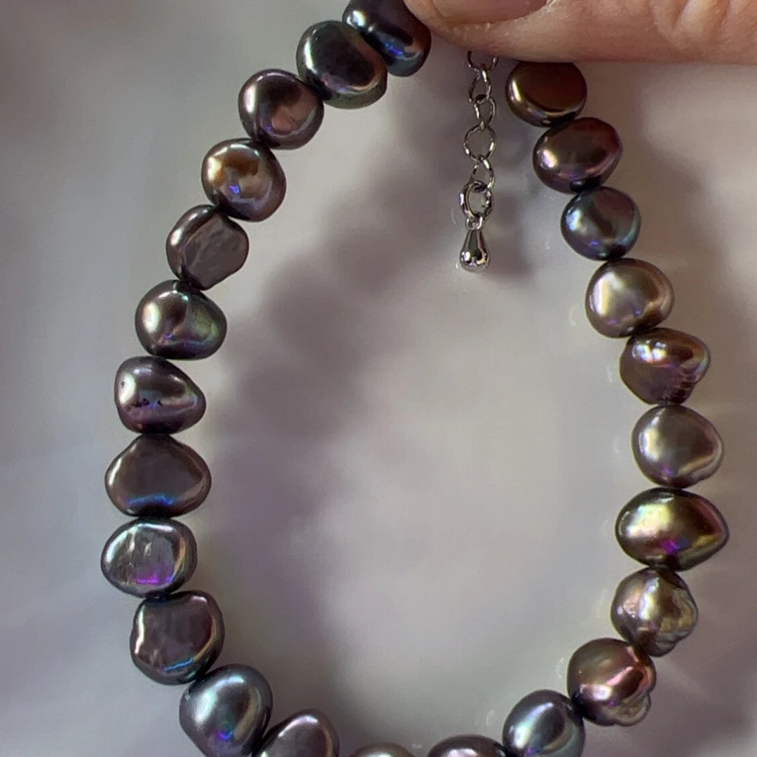 合金淡水珍珠手绳878