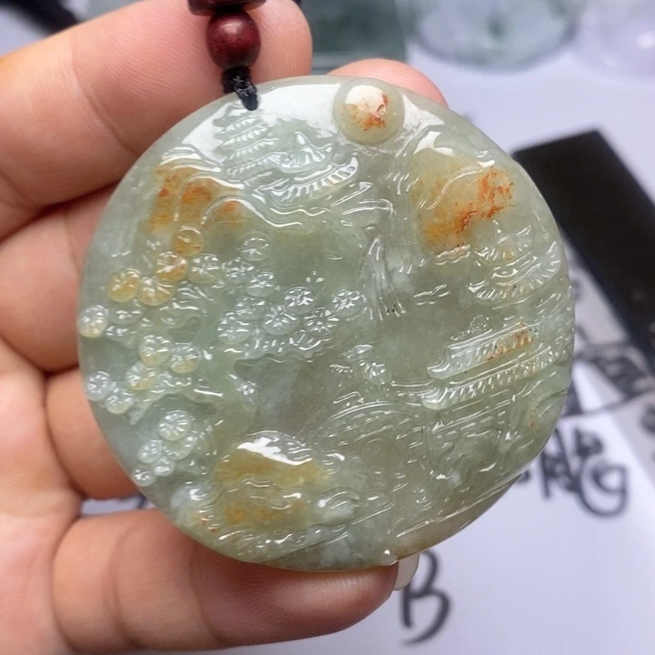 颈饰未镶嵌翡翠翡翠