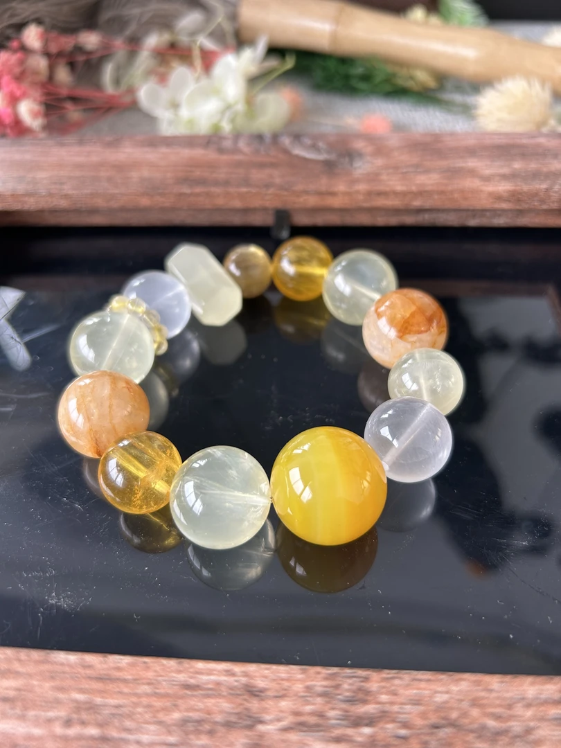 【金橙】y1067设计款多宝手链多样性发