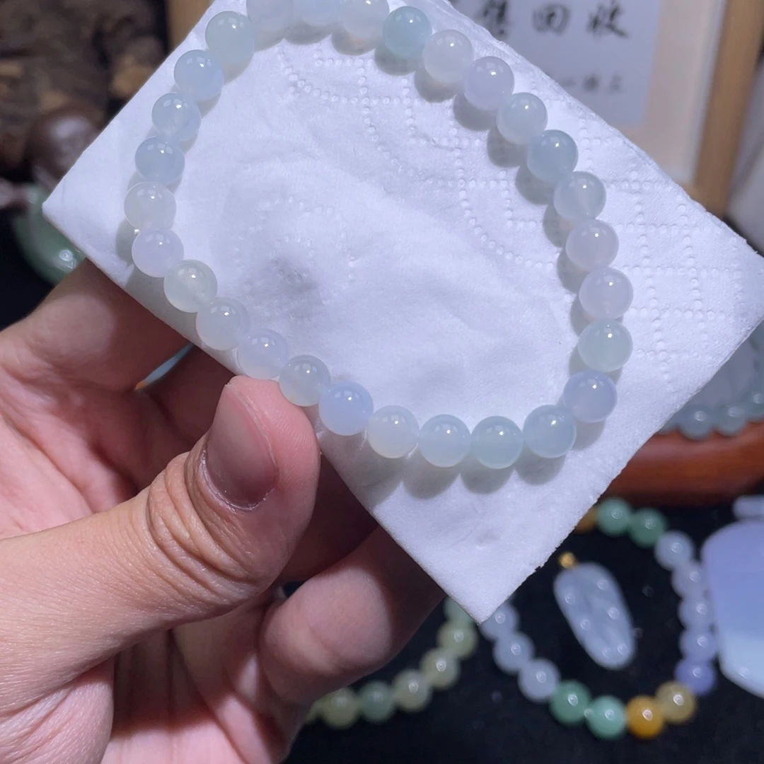 定制翡翠未镶嵌手串