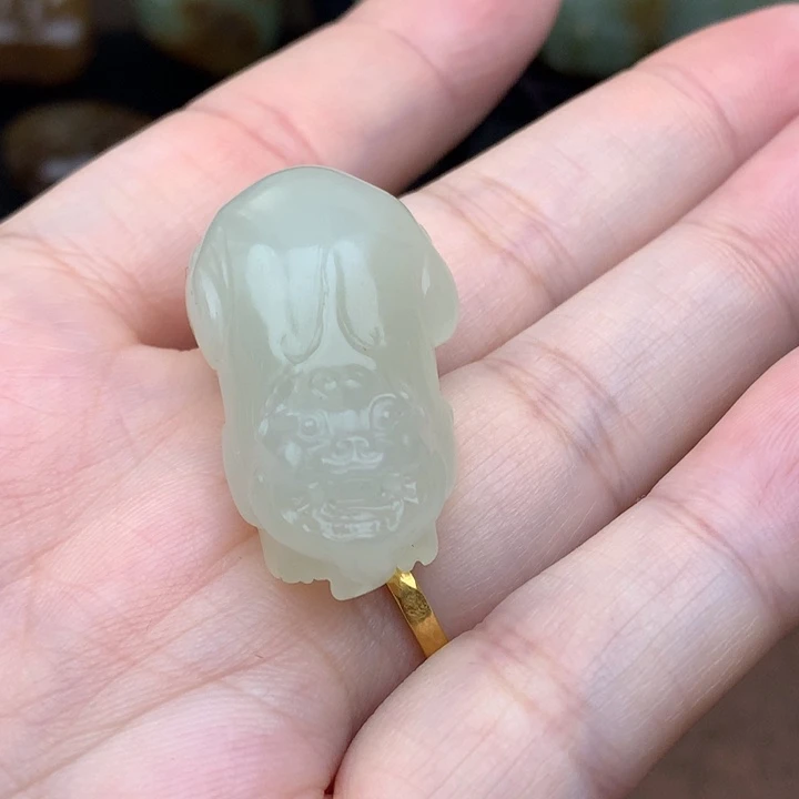 和田玉（糖玉）未镶嵌颈饰