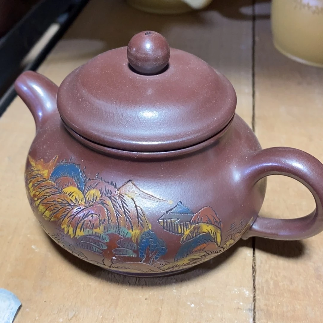 紫砂茶壶原矿手工135