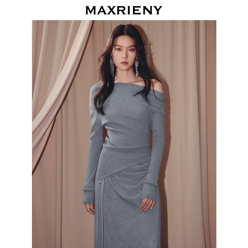 MAXRIENY【商场同款】2024秋针织衫