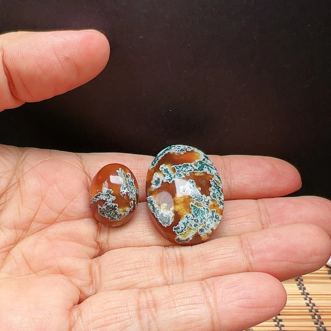 未镶嵌玛瑙/玉髓珠宝半成品