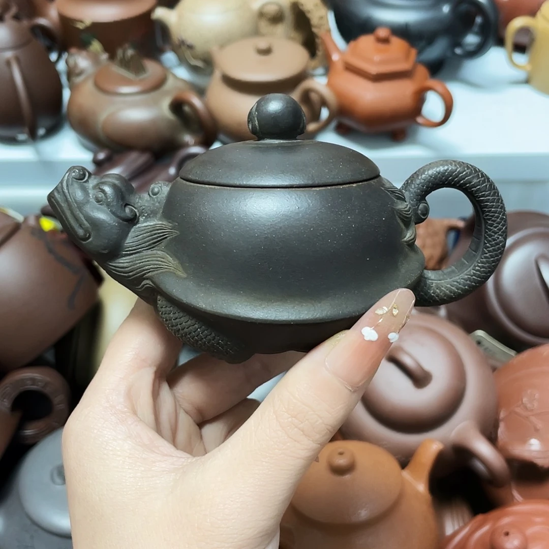 茶壶紫砂130cc宜兴紫砂壶